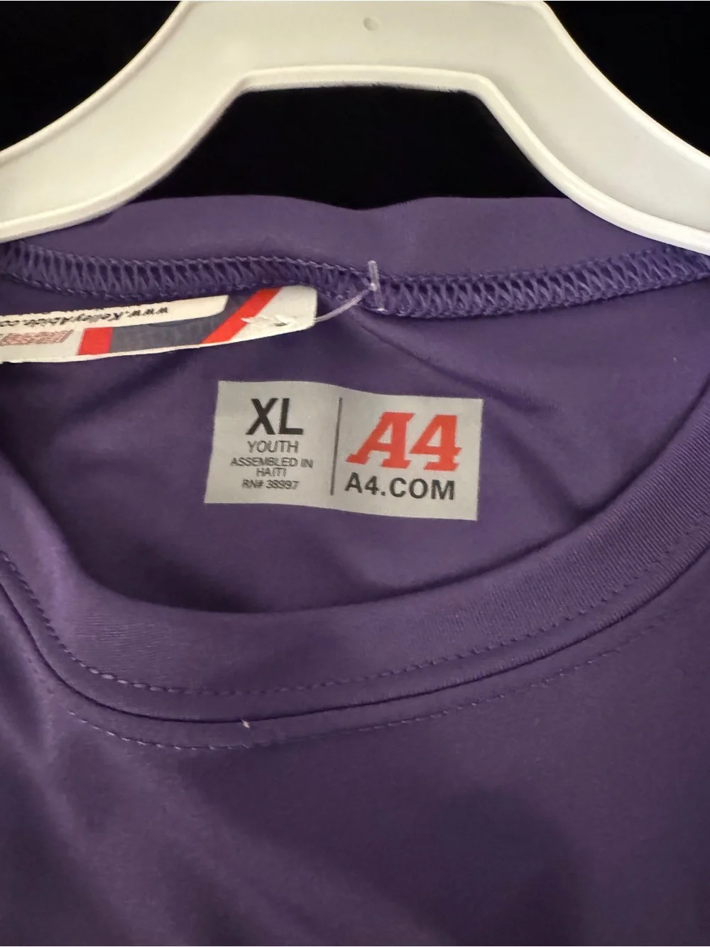 Tigers Purple Long-Sleeve Kids Tee